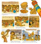 bd : Au temps des… Pharaons (Milan-édition) par Herve Flores - chapitre-4-fiction - minature